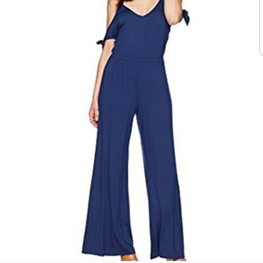🆕 CLAYTON TAMMY JUMPSUIT! BLUE SIZE MEDIUM